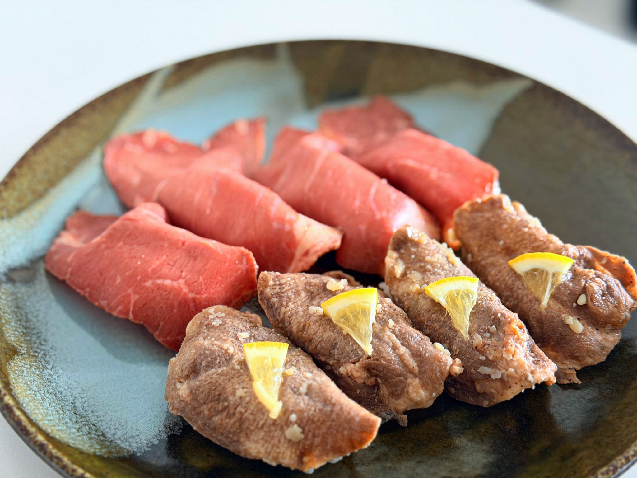ローストビーフ寿司 盛り付け