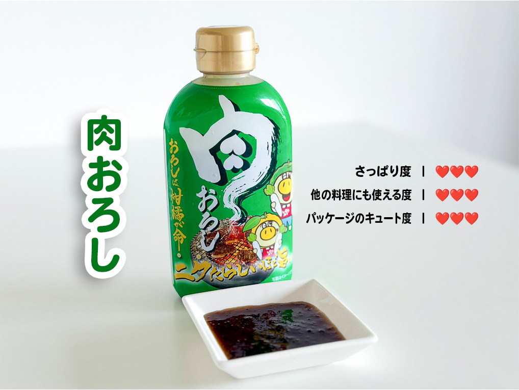 肉おろしチャート