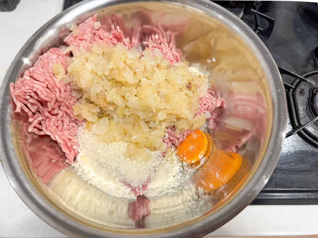 ハンバーグの材料