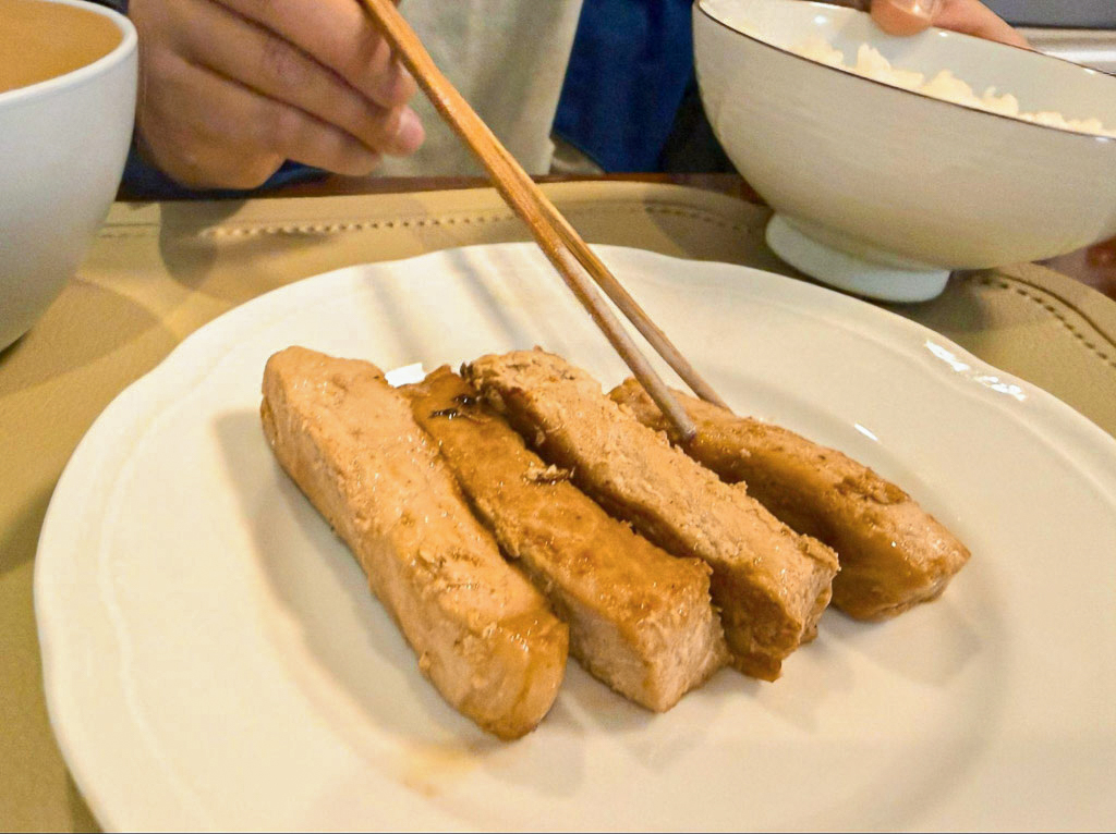 調理後の豚ロース切身(スティック)