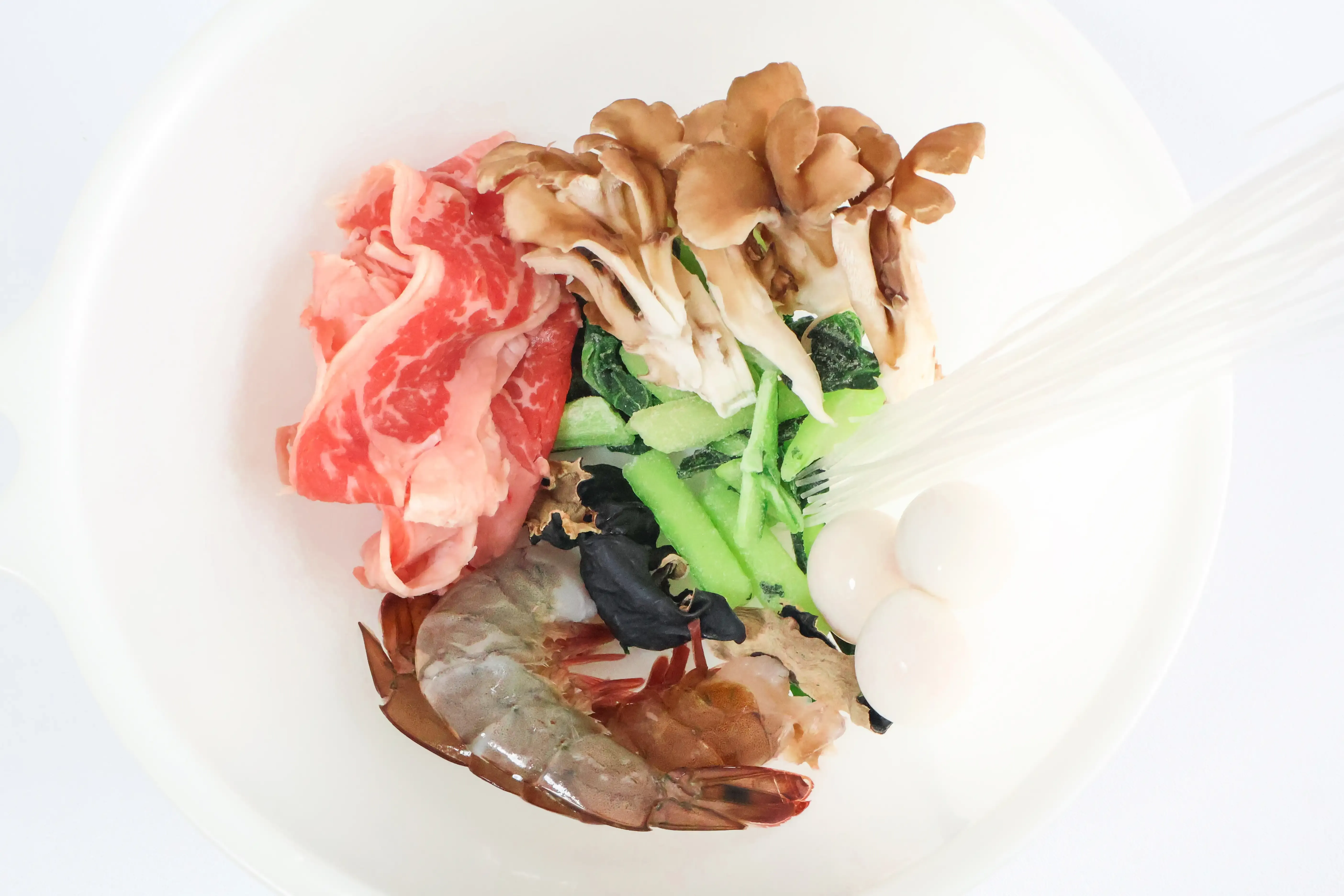 麻辣湯の具材たち