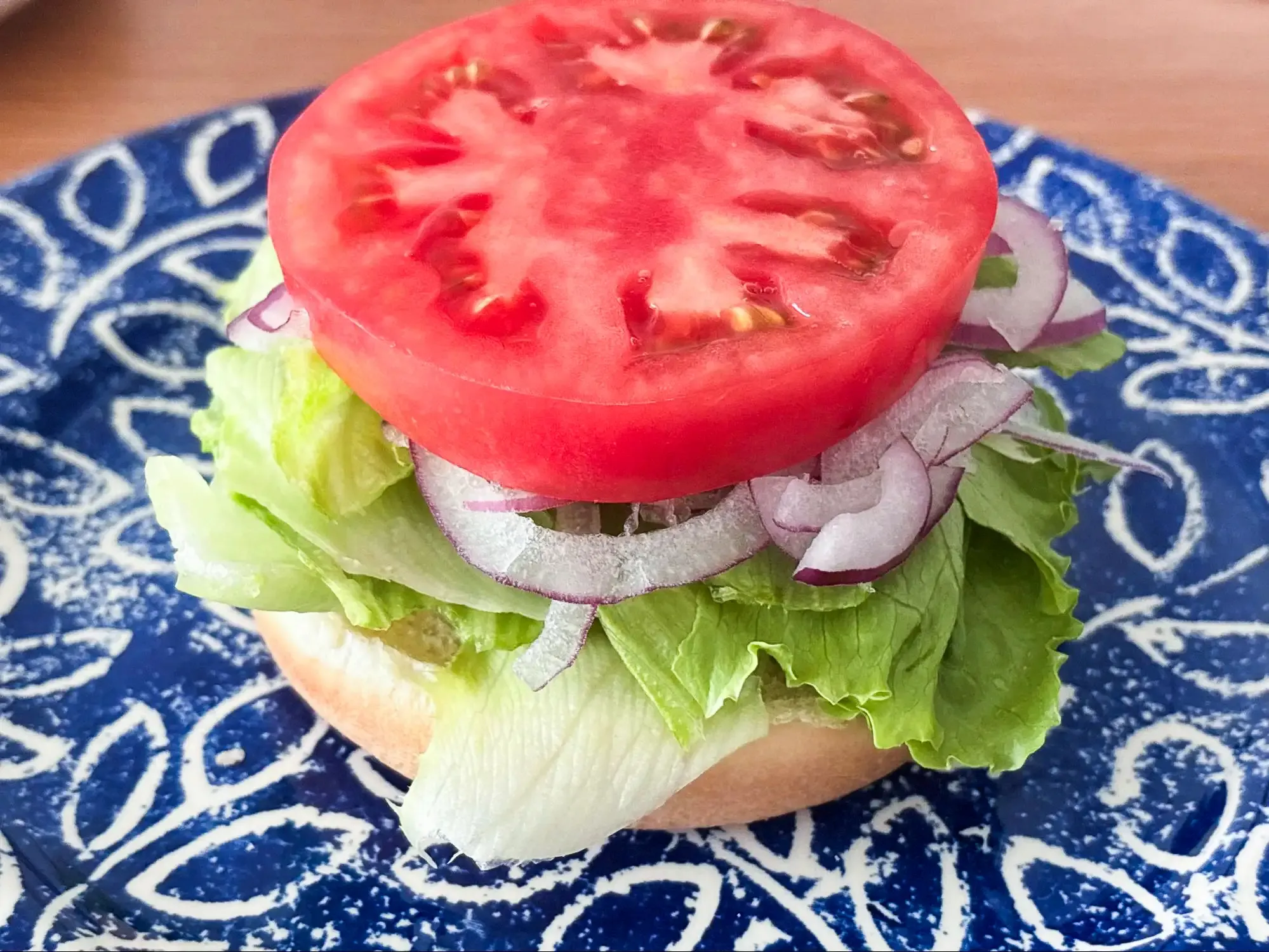 野菜を重ねていく