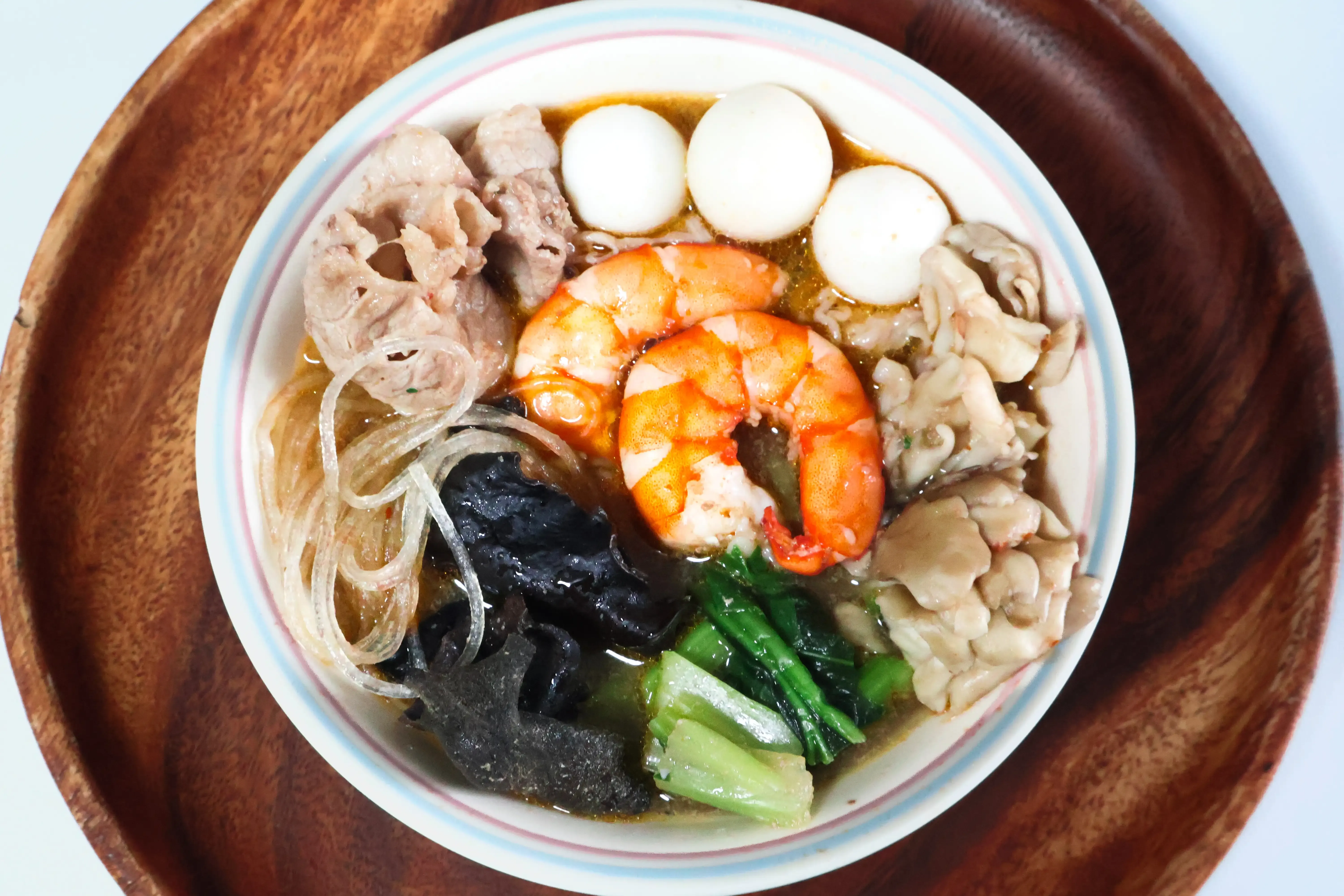 完成した麻辣湯