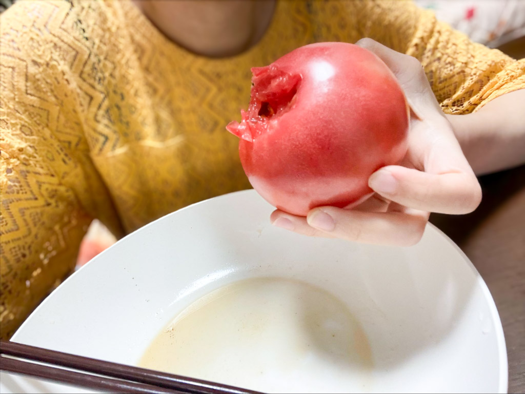 トマト実食