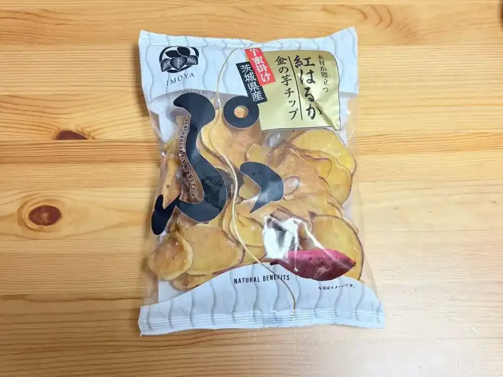 「紅はるか 金の芋チップス」