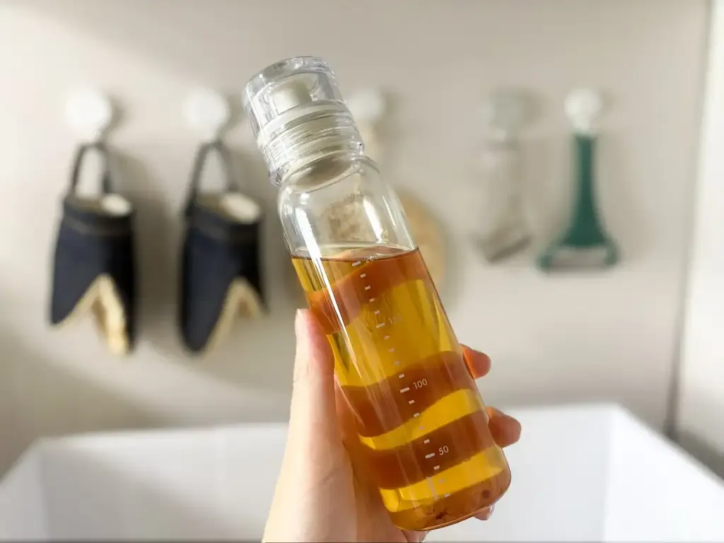 2回冷凍フライを揚げた「使用済みの油」