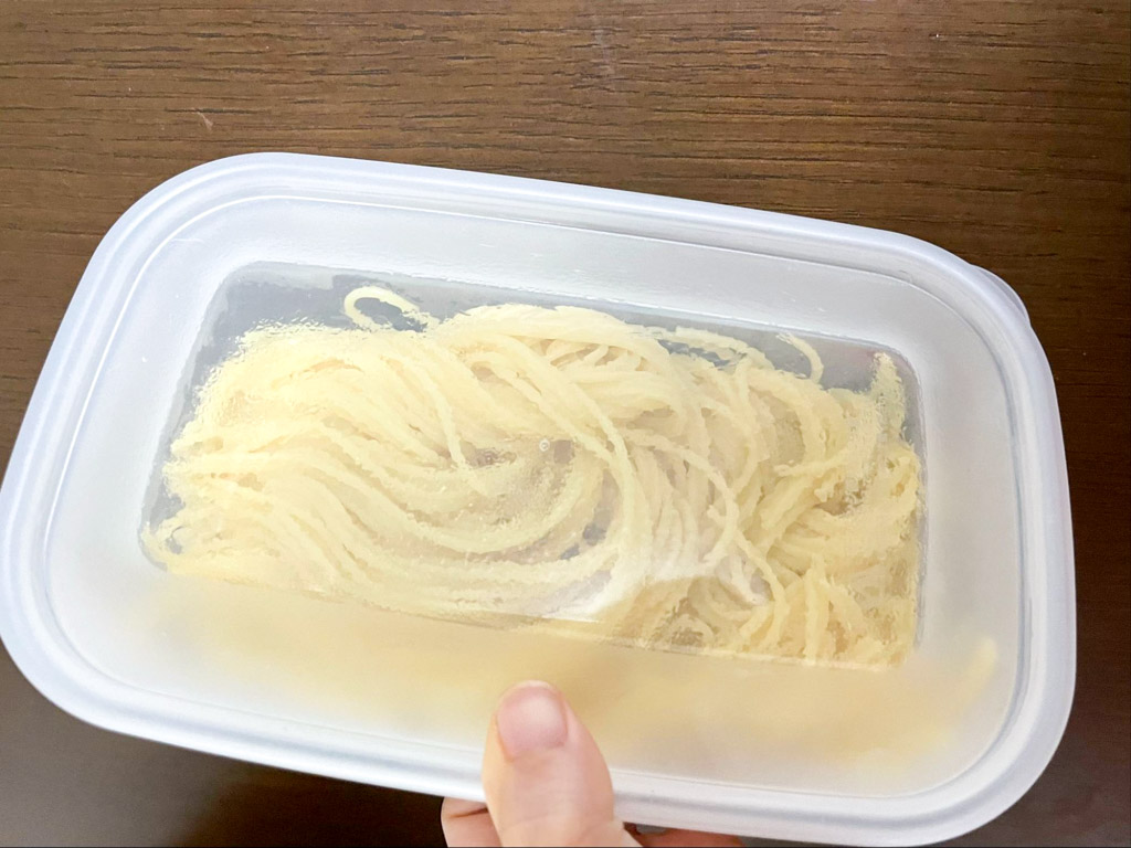 パスタ冷凍
