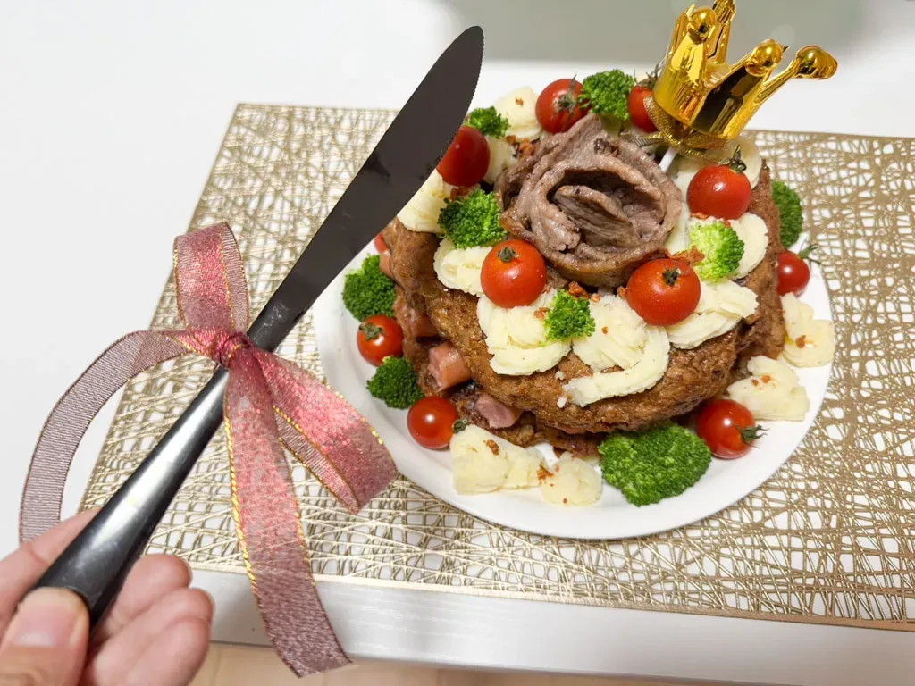 ケーキ入刀
