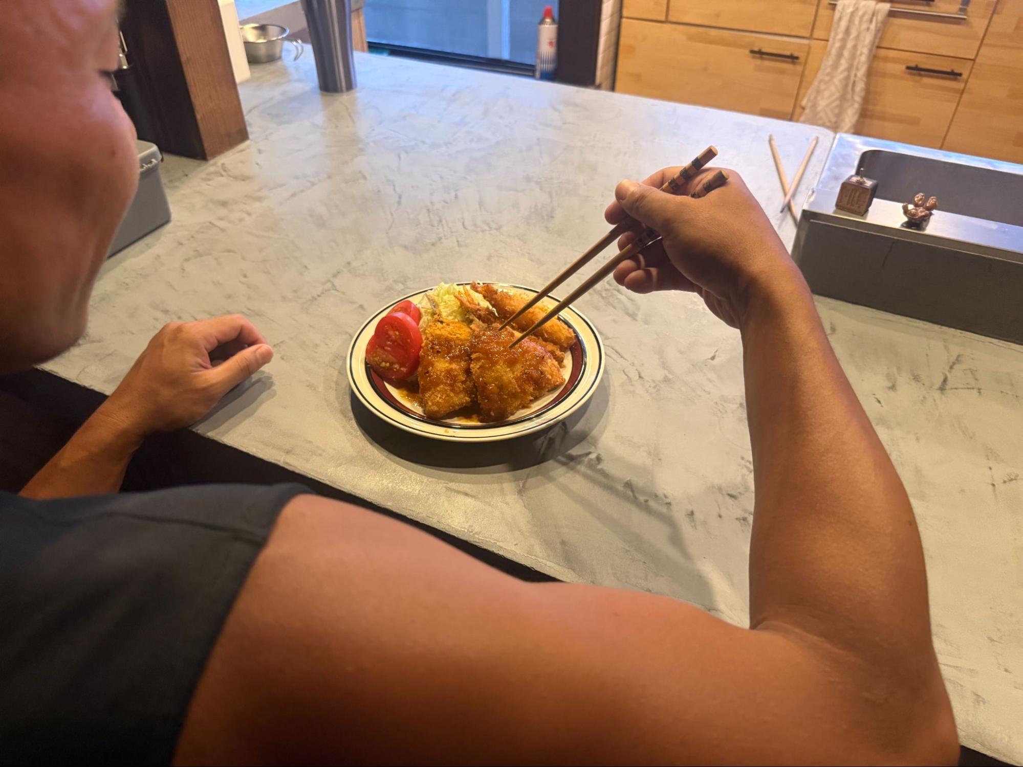 実食