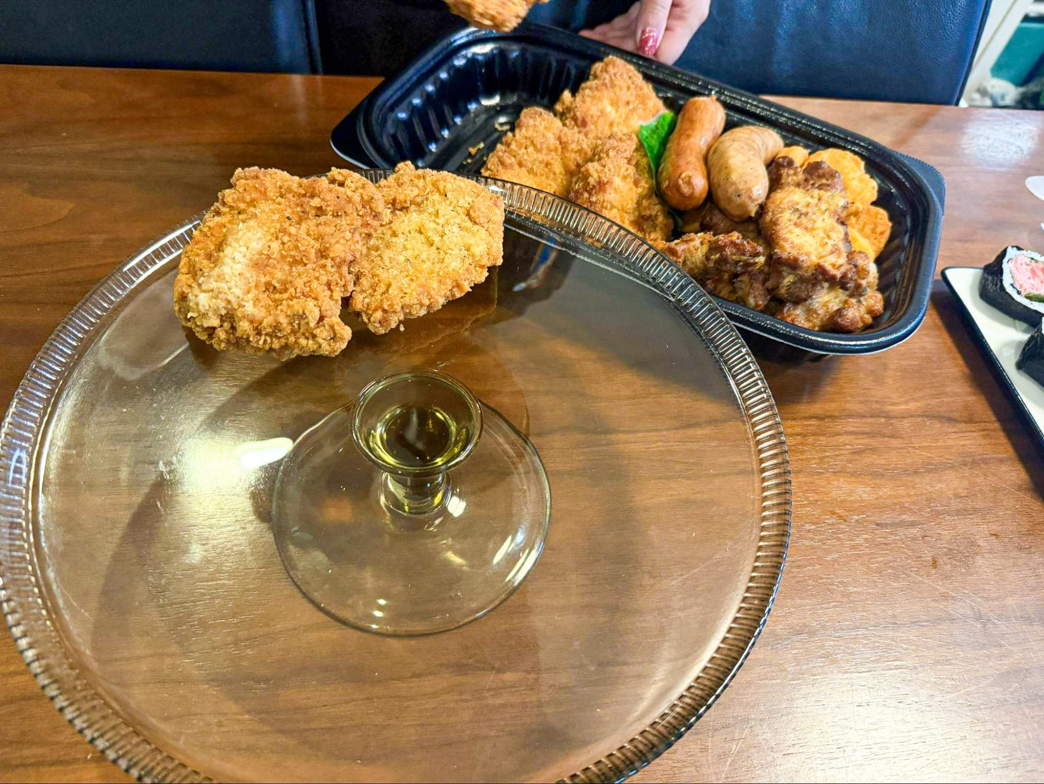 パーティーチキンボックス 盛り付け