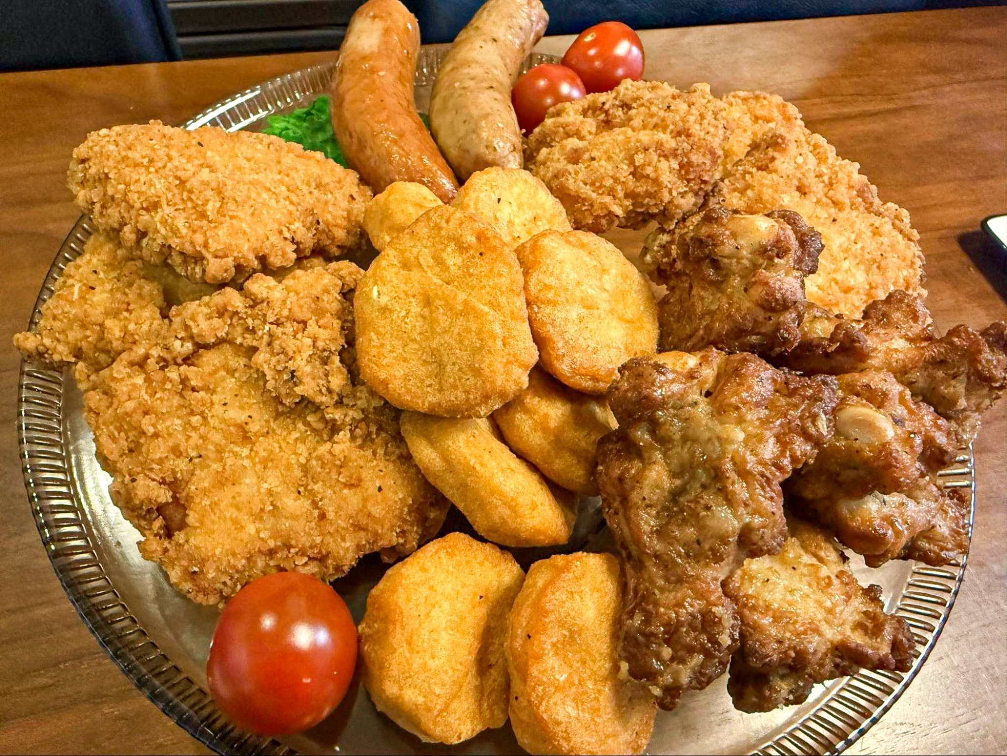パーティーチキンボックス 盛り付け完成