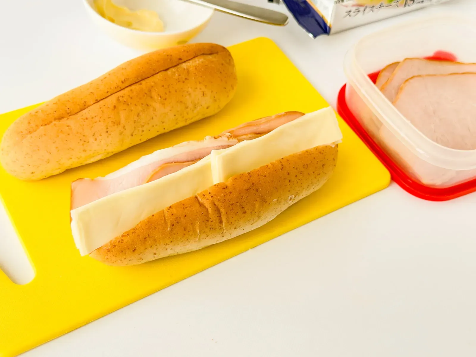 サンドイッチを作る
