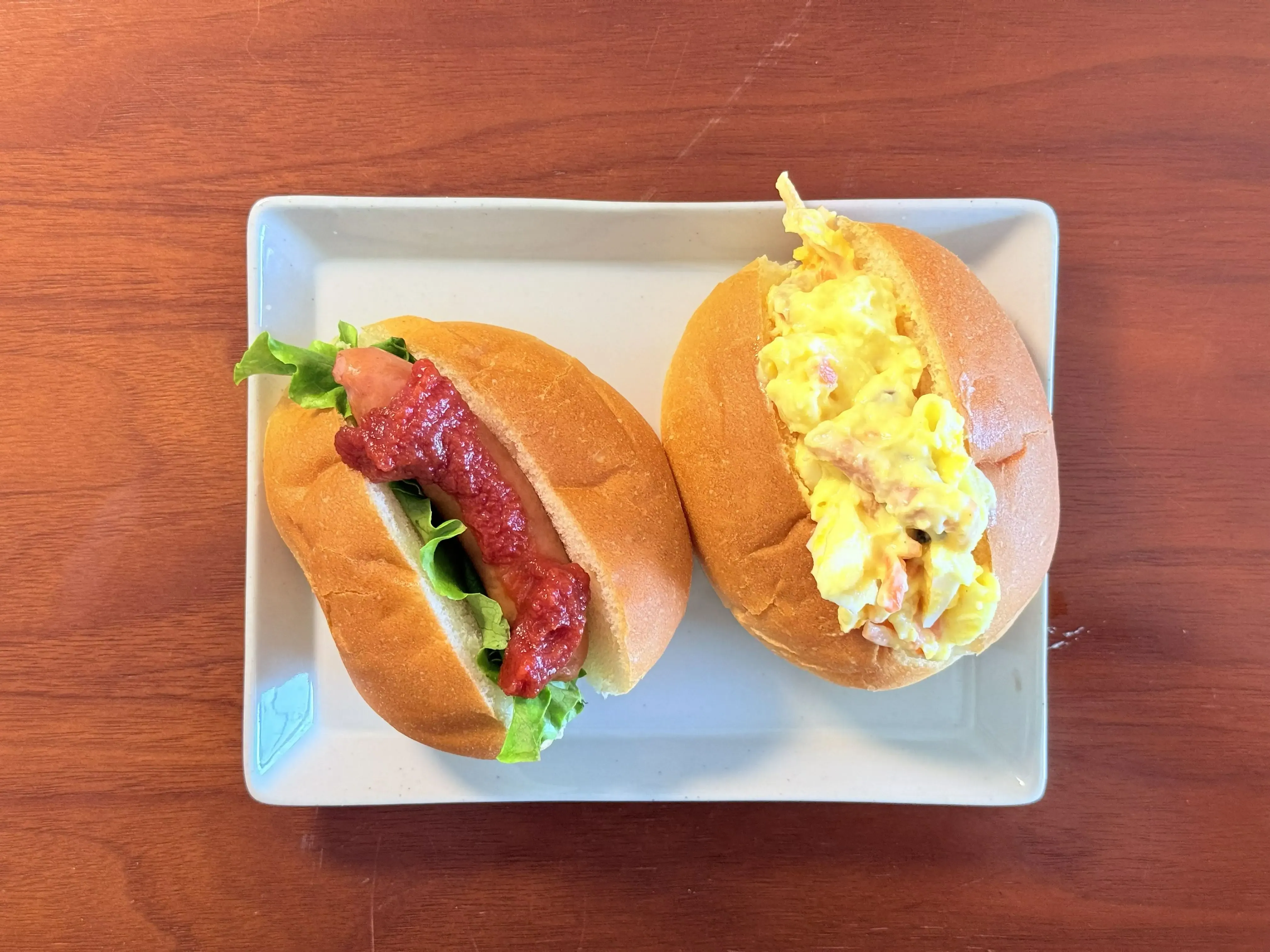 満足度の高いホットドッグに
