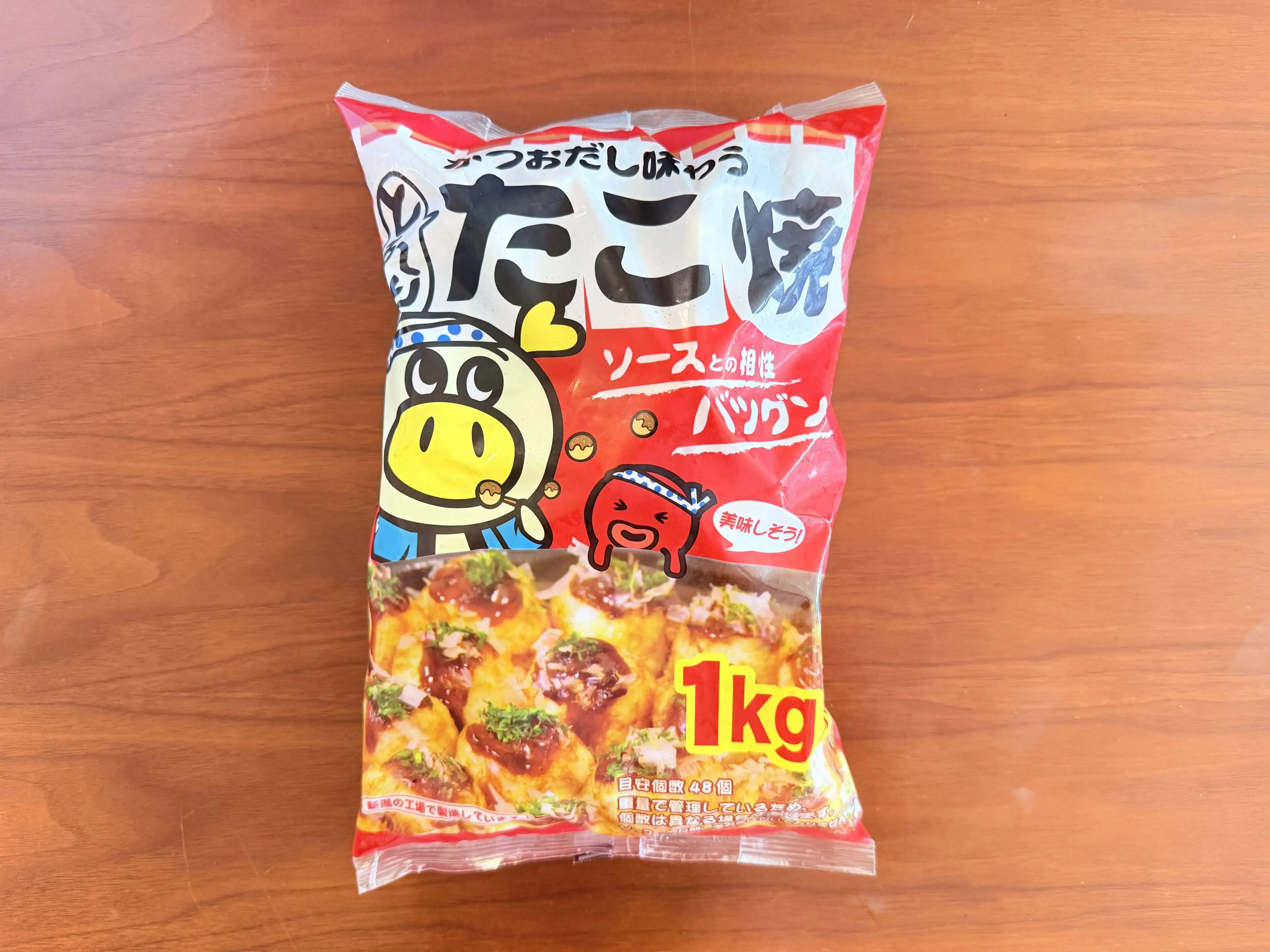 ロピアオリジナル かつおだし味わうとろ~りたこやき
