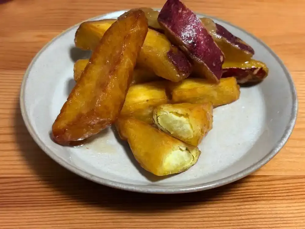 カリカリ大学芋