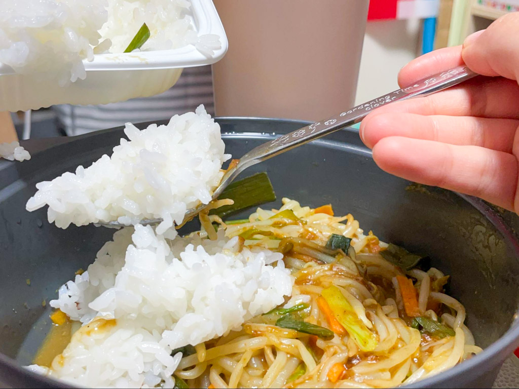 カレーライス完成品