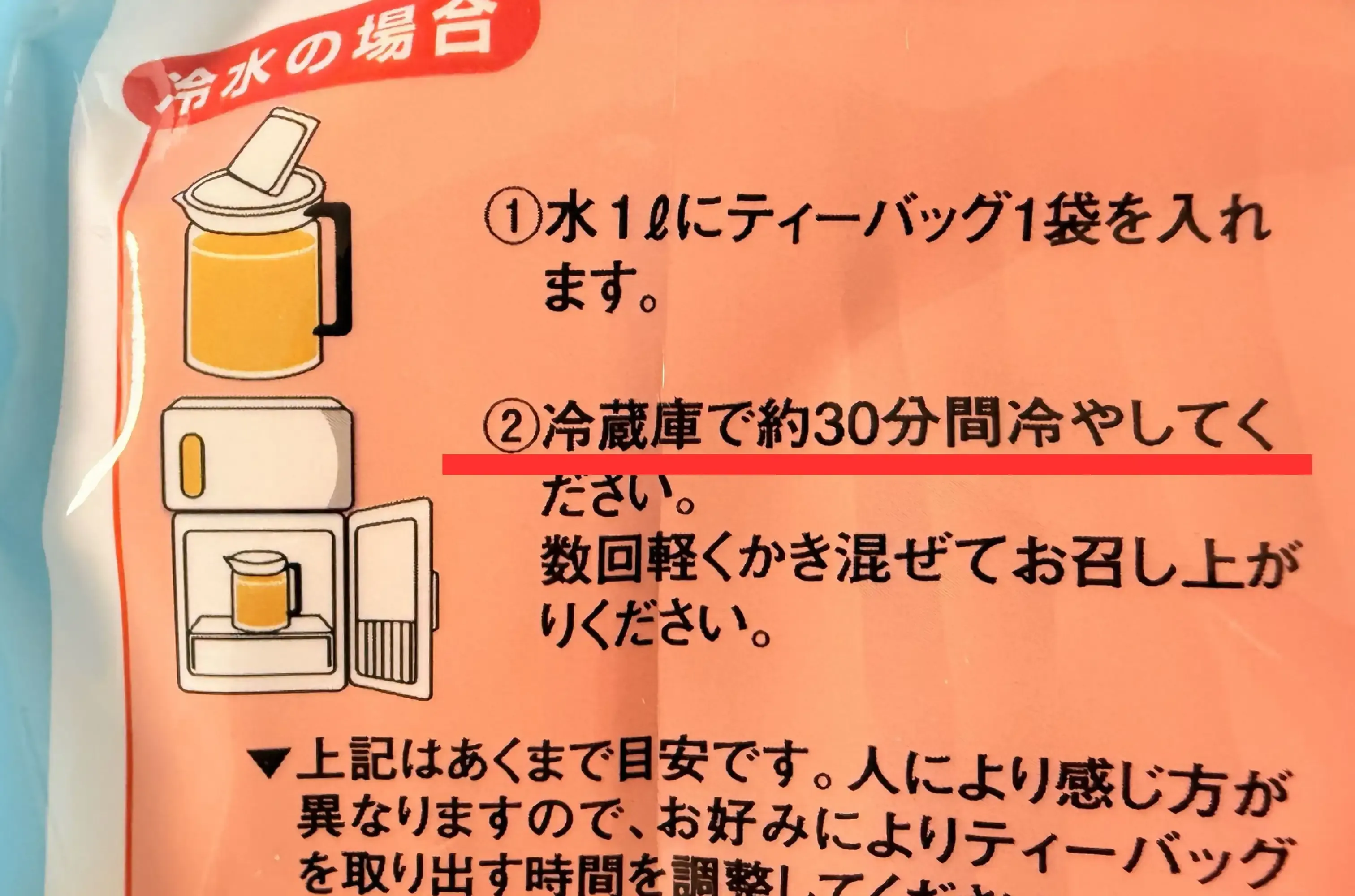 30分で水出し完成