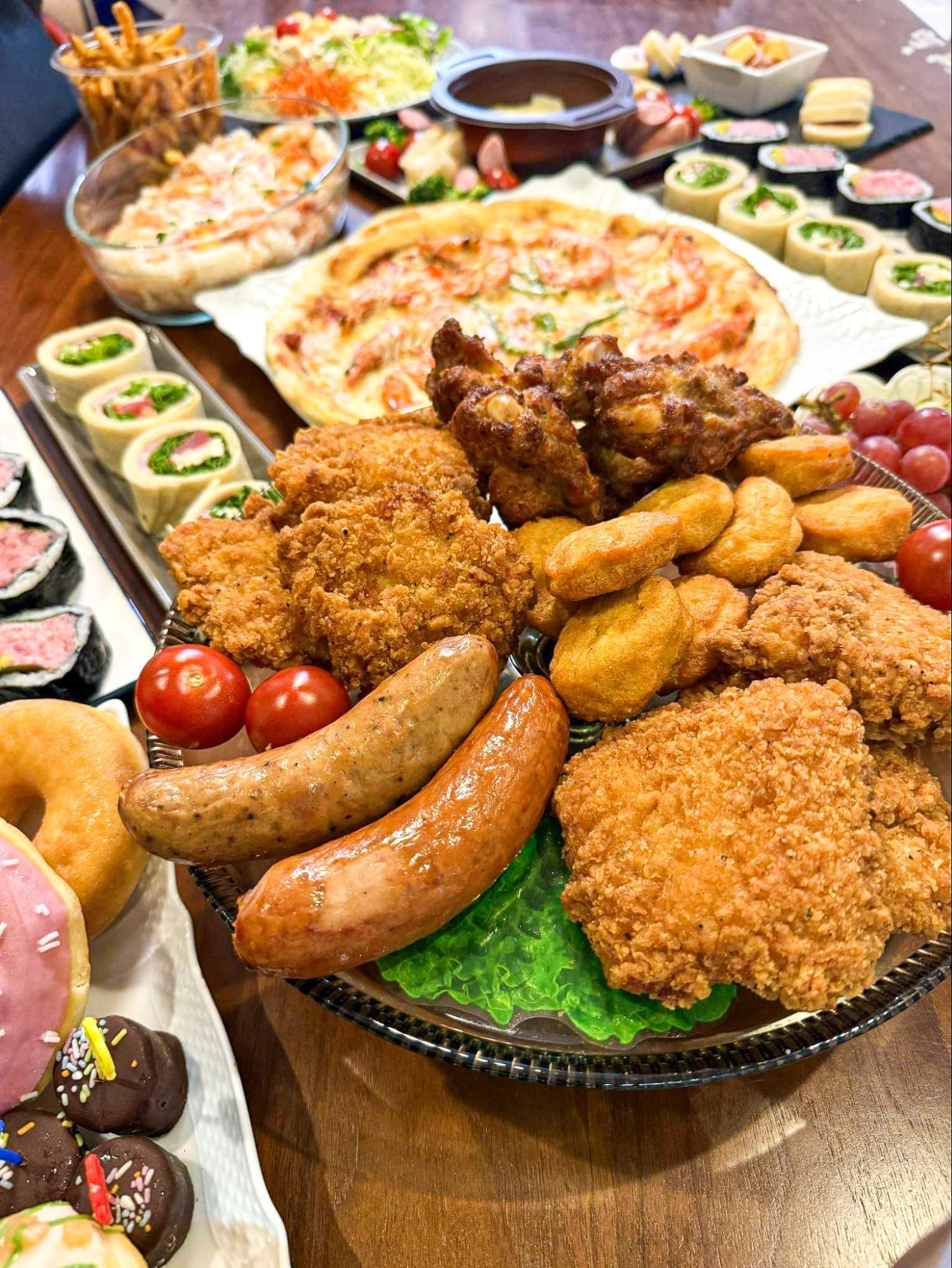 チキンパーティー アップ