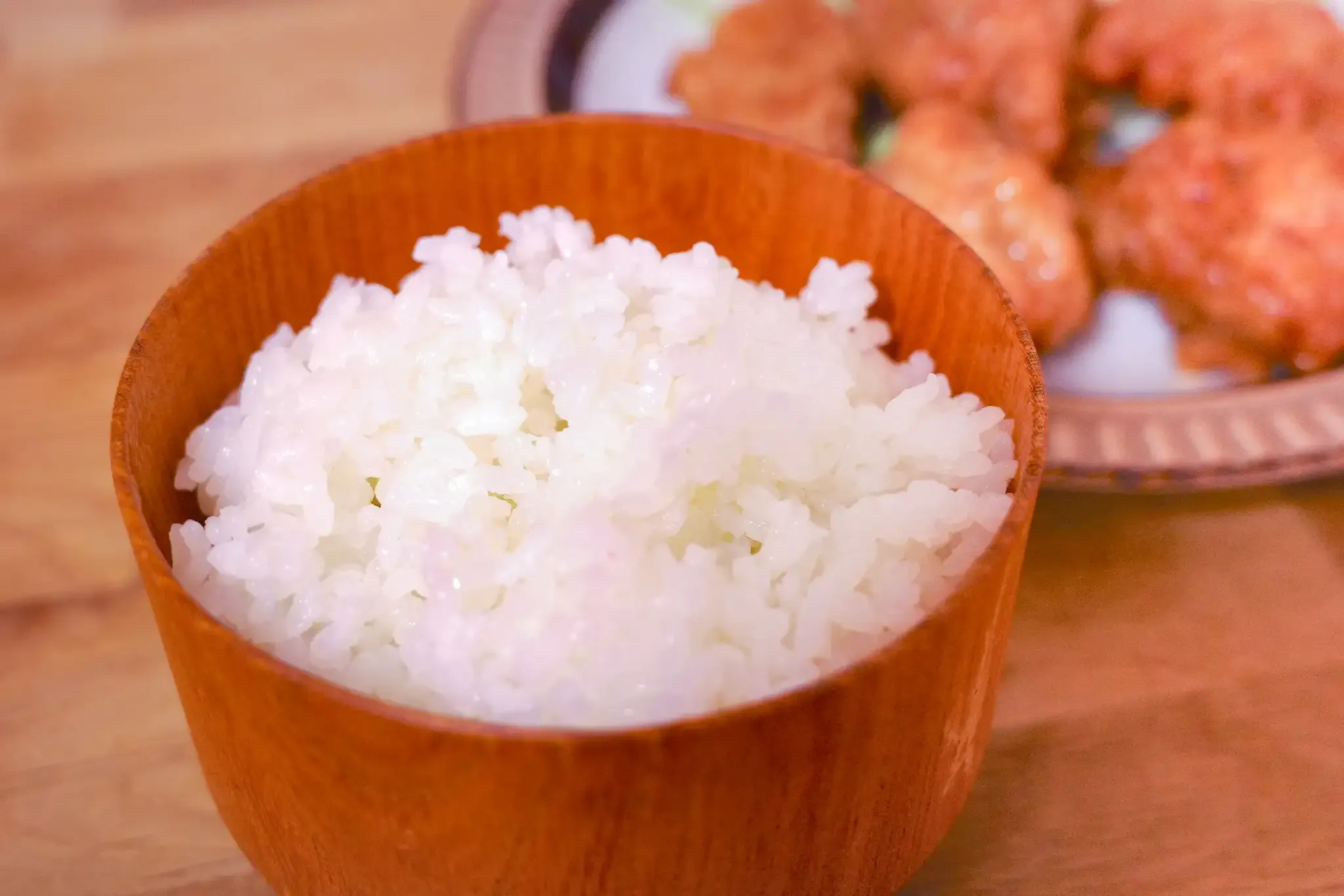 白米も一緒に