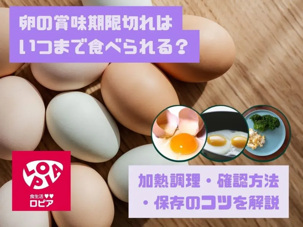 卵の賞味期限切れはいつまで食べられる?加熱調理・確認方法・保存のコツを解説