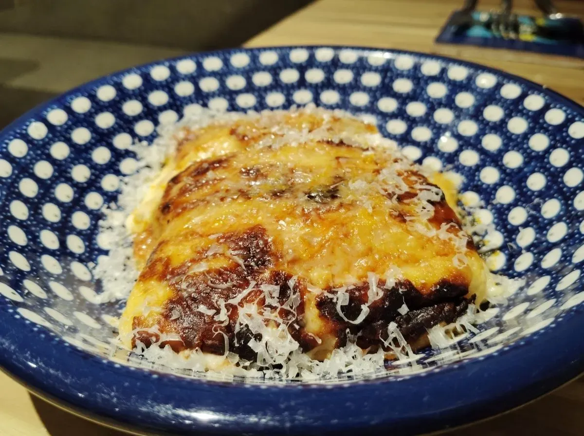 オムライス風の料理