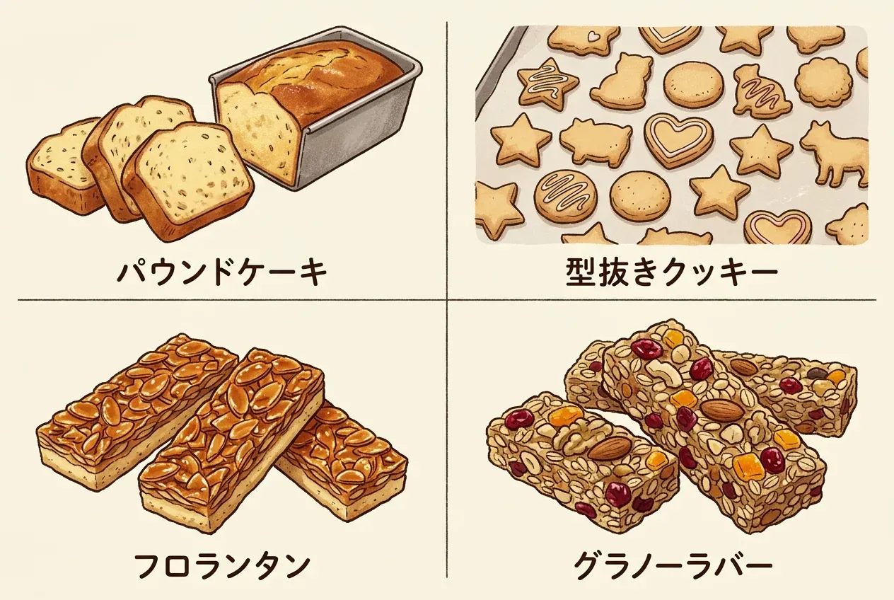 日持ちする手作りお菓子のレシピ4選