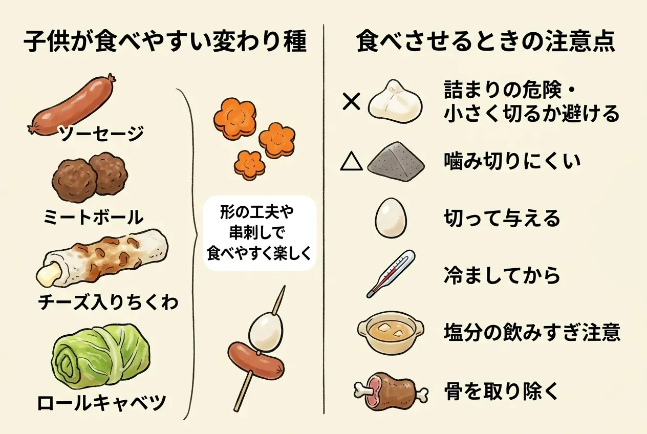 子供が喜ぶおでんの変わり種