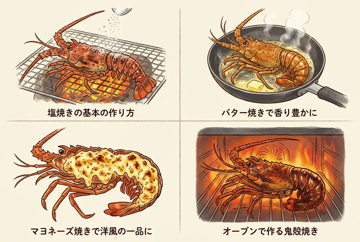 伊勢海老の焼き方|家庭でできる簡単レシピ