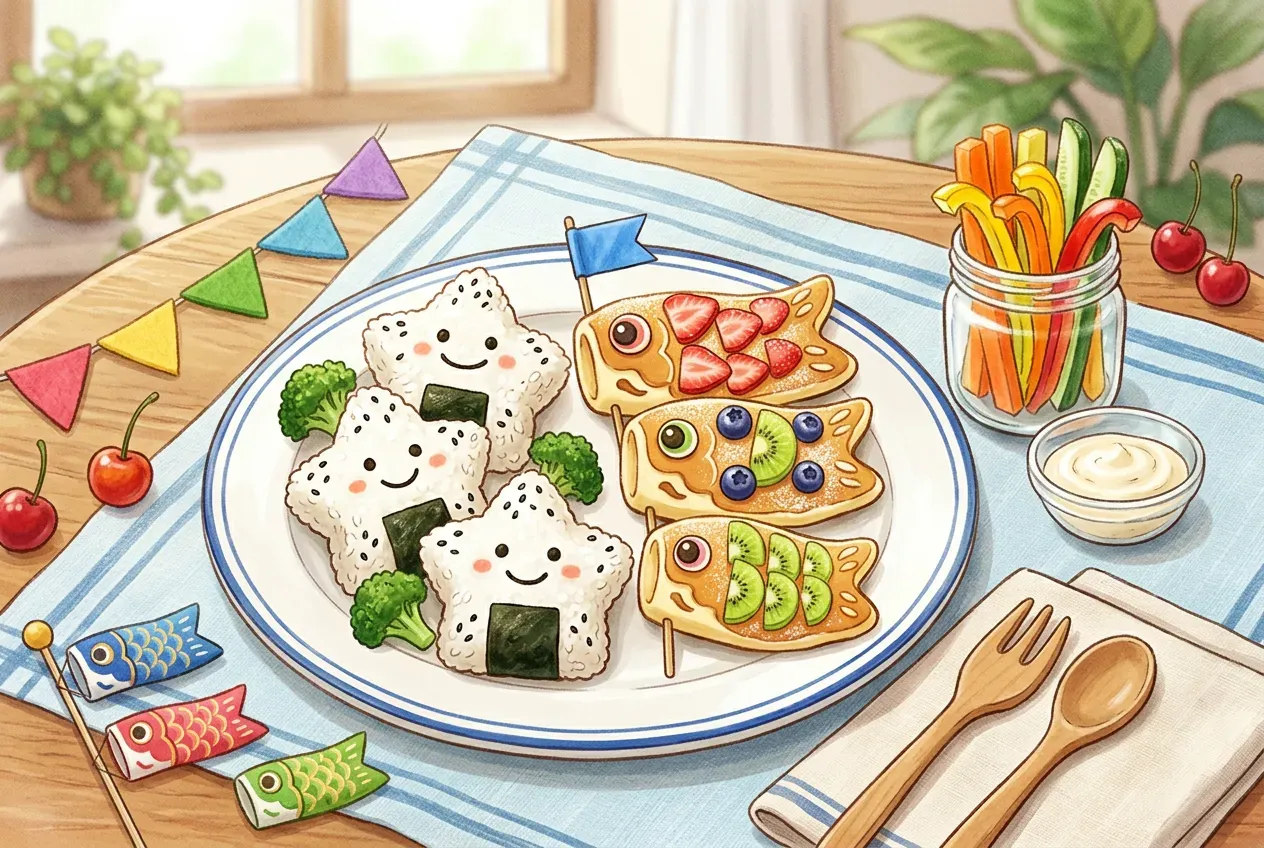 赤ちゃんも楽しめるこどもの日の食事
