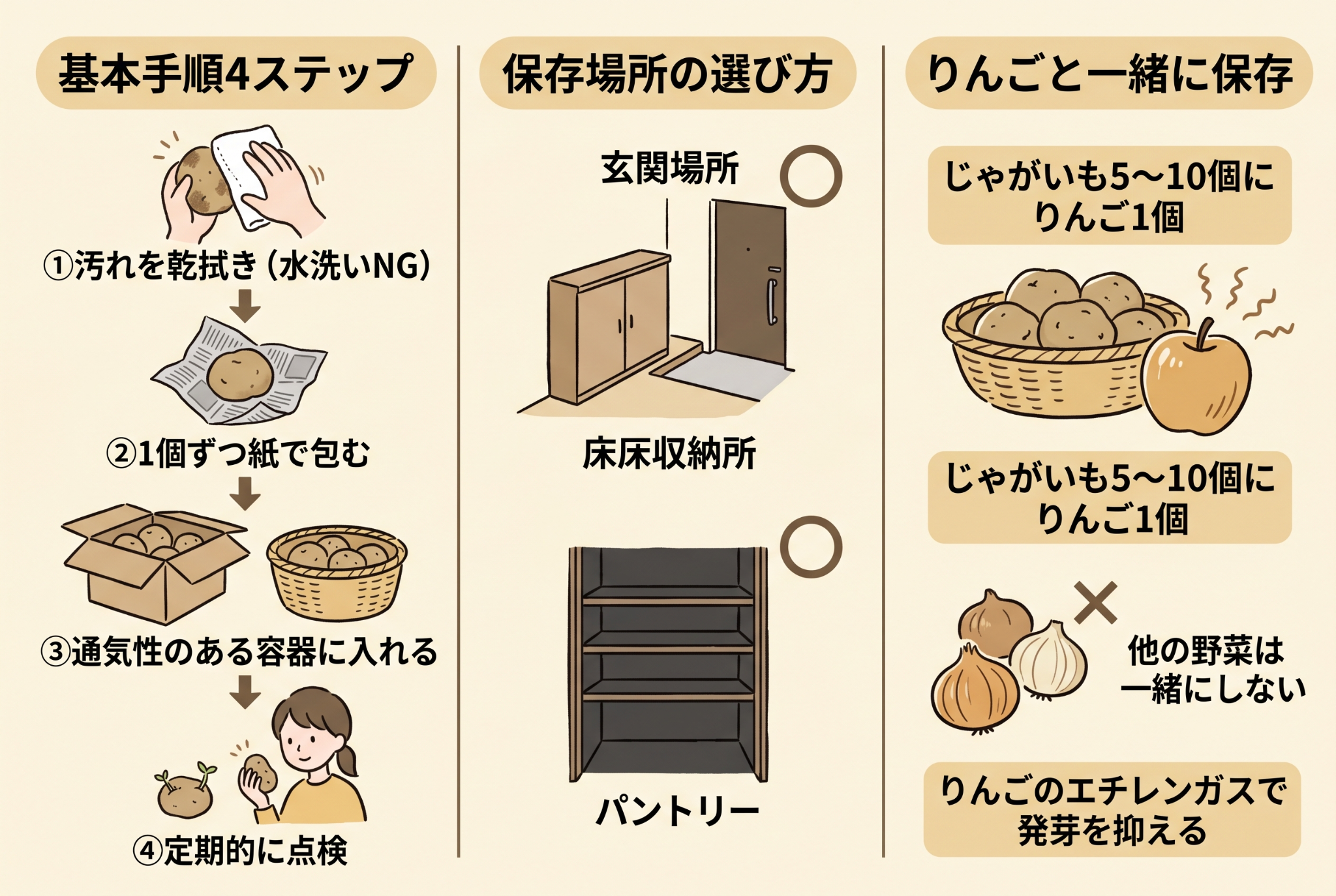 【常温保存】冷暗所で長持ちさせる手順とコツ