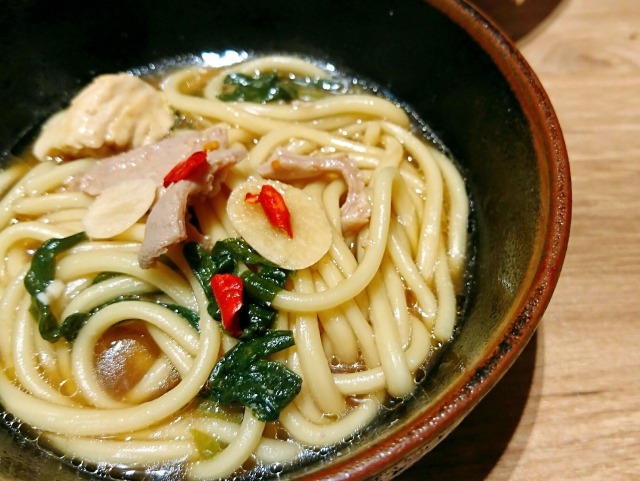 もつ鍋のシメのうどん